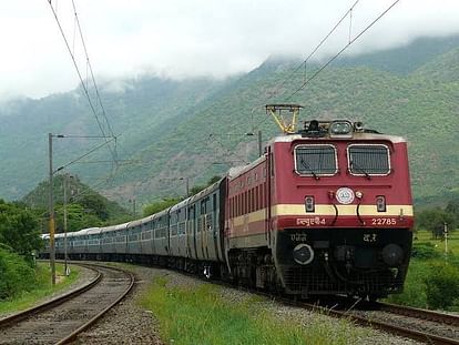 railways train protection system Kavach braking trial successful engine stops at red signal