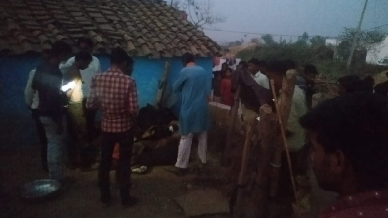 Damoh News: 11 KV power line wire broke and fell on the ground in Samnapur village of Damoh, 20 goats died.