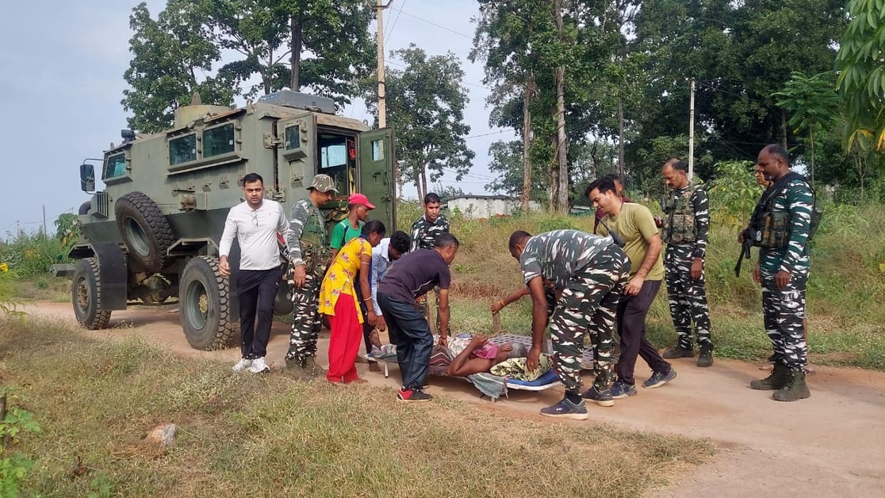 Villagers injured after being hit by IED under pressure imposed by Maoists in Bijapur