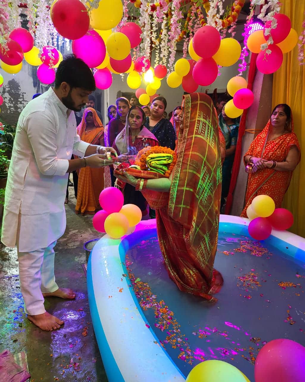 Varanasi's Chhath Puja in pictures: Adidev made the devotees wait for 23 minutes