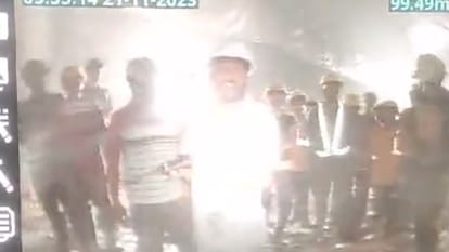 Uttarkashi Tunnel Collapse Rescue endoscopic Camera reached inside tunnel for first time workers happy