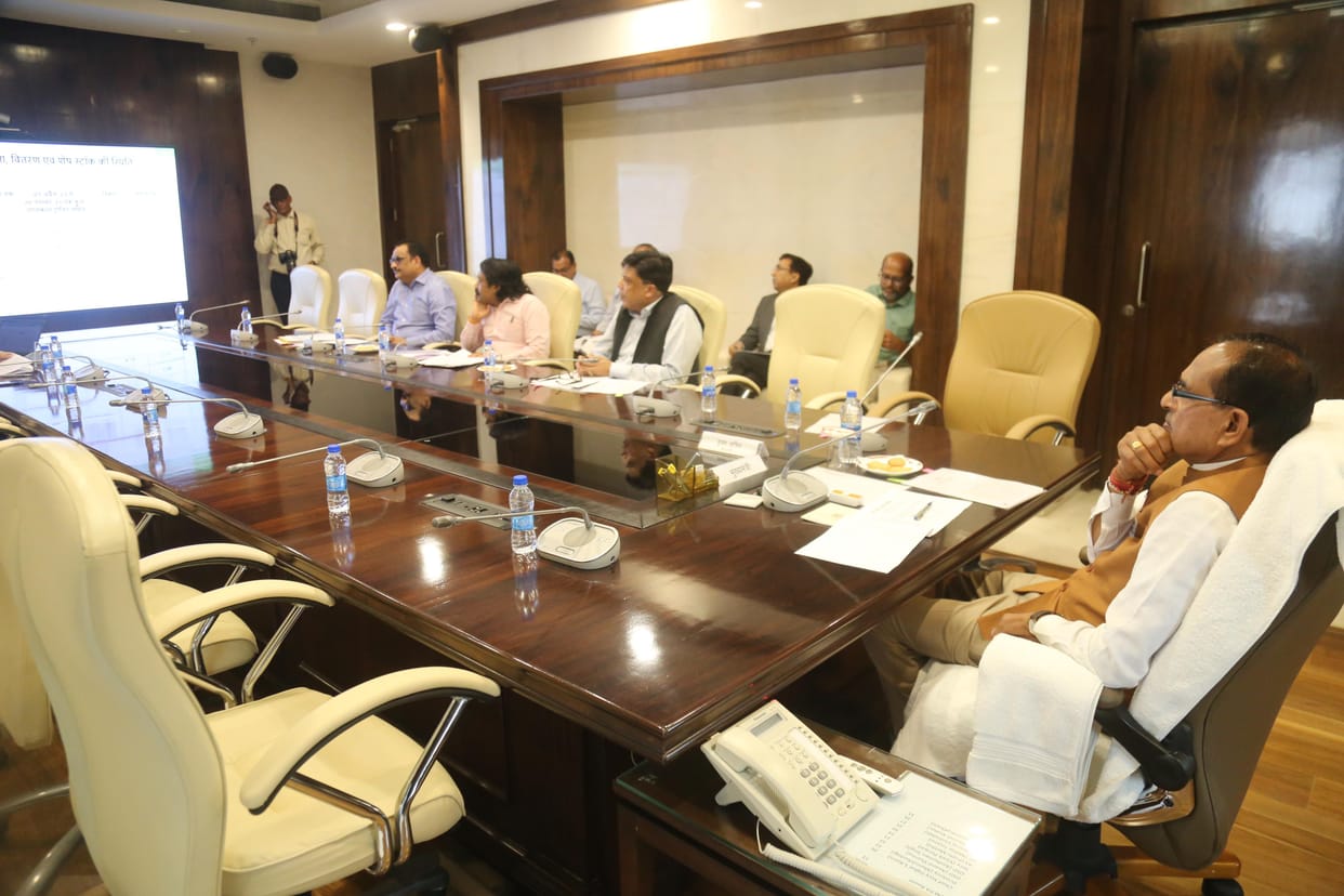 MP News: CM Shivraj reviewed fertilizer distribution, gave instructions to ensure adequate availability of fer