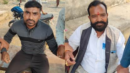 Agar Malwa MPEB lineman Ramdheen and meter reader Karan Singh arrested for taking bribe of Rs 5,000