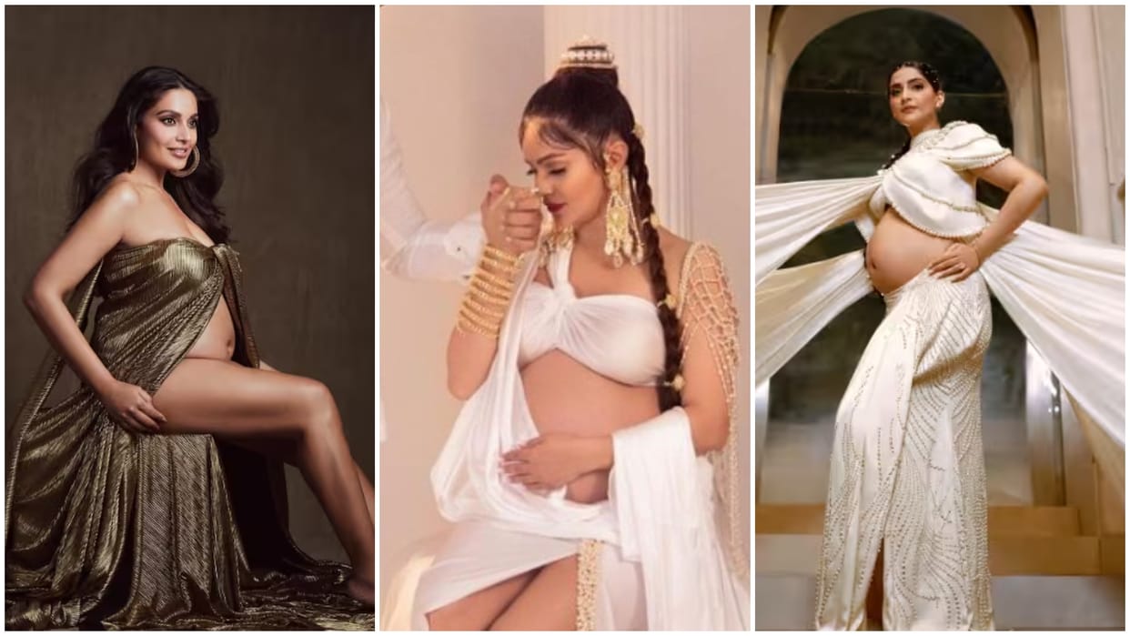 Actresses Have Done Bold Maternity Photoshoot Before Rubina Dilaik Sonam Kapoor Bipasha Basu