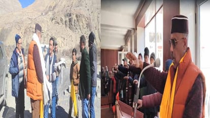 Spiti News: विधायक रवि ठाकुर ने किया स्पीति के कई गांवों का दौरा, विकास कार्यों के शिलान्यास-उद्घाटन किए MLA Ravi Thakur visited many villages of Spiti, laid foundation stones and inaugurated development works.'