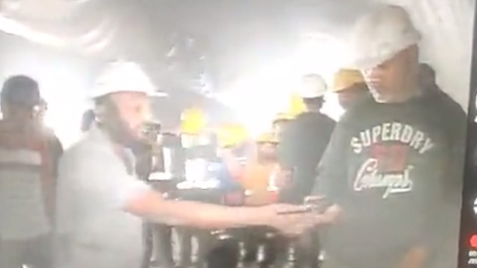 Uttarakashi Tunnel Collapse First Visual of Trapped Workers Through Endoscopic Camera Check Photos
