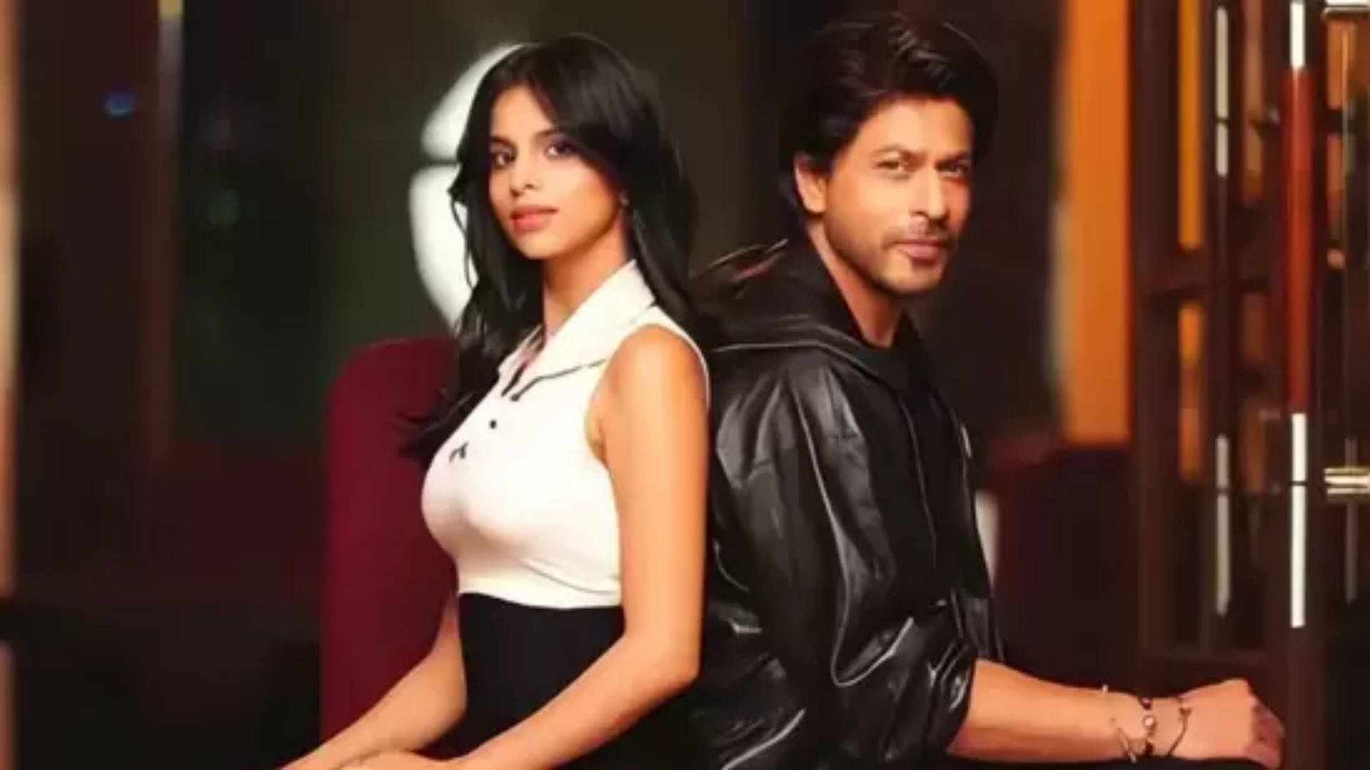 Shah Rukh Khan And Suhana khan 