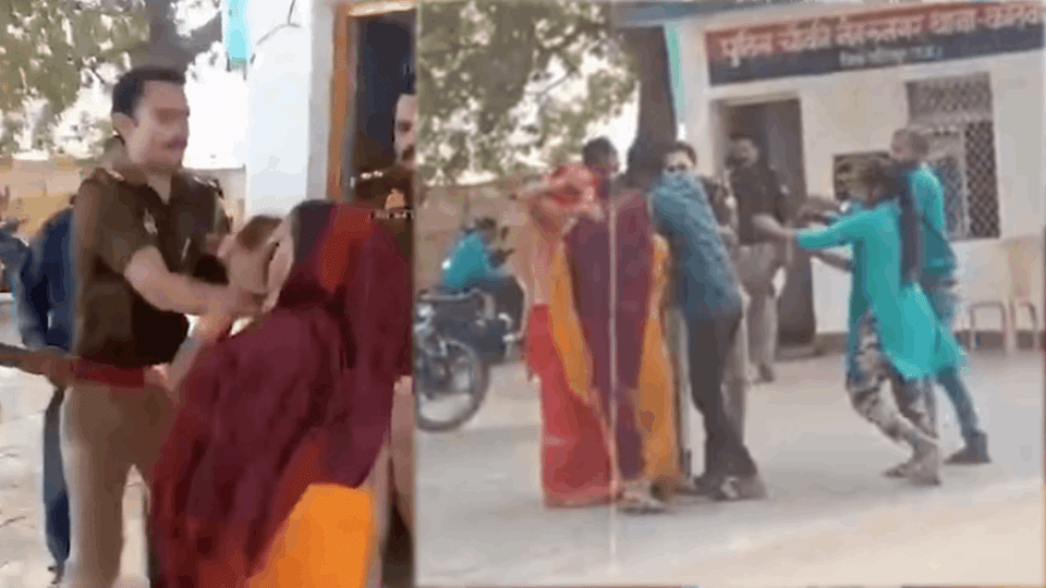 Woman accuses inspector of assault