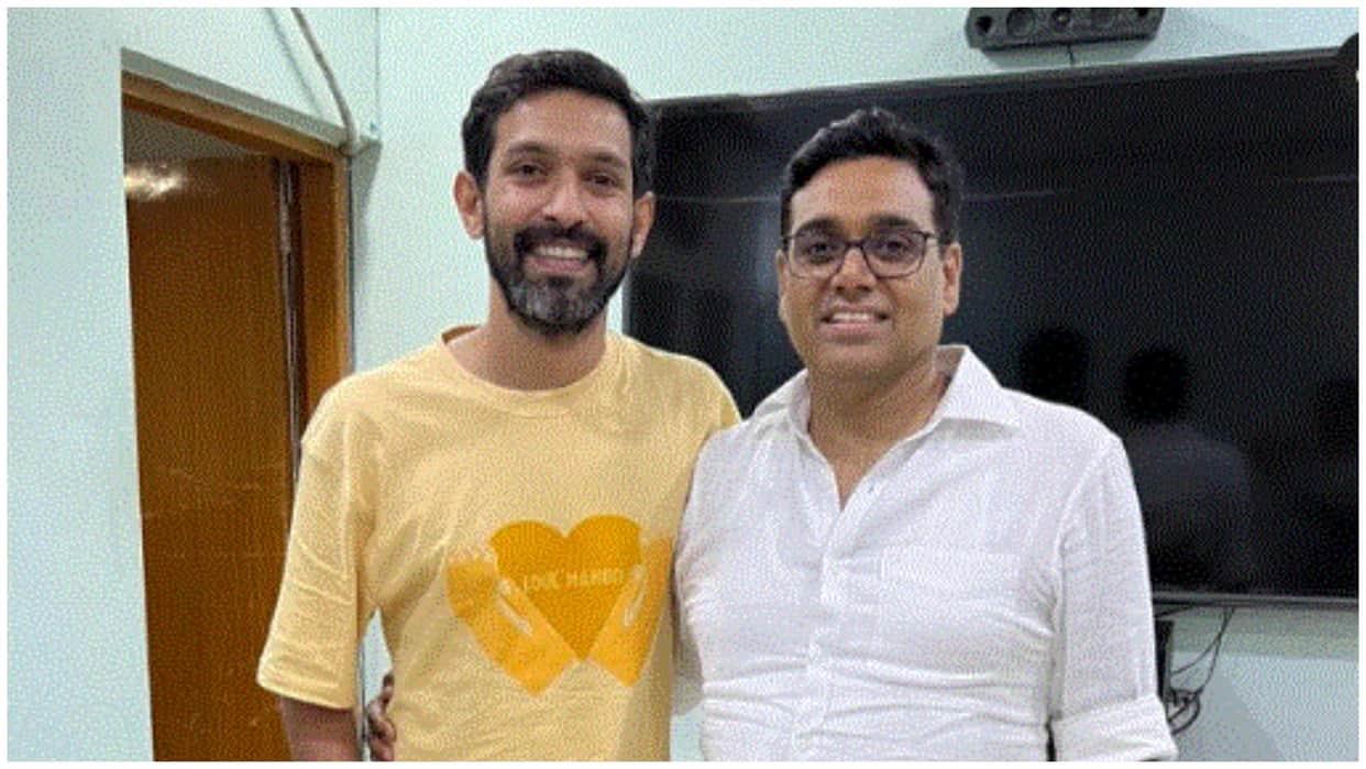 12th Fail actor Vikrant Massey expressed gratitude to the real life hero Manoj Kumar Sharma
