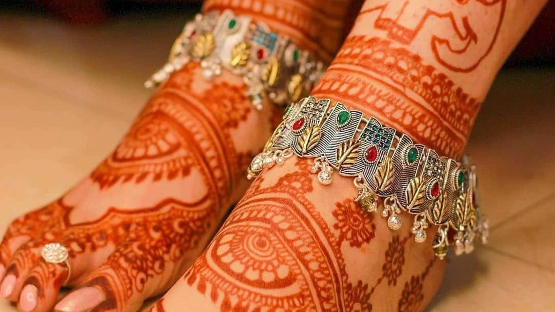 Wedding Fashion trendy payal collection for bride anklet for bride wedding