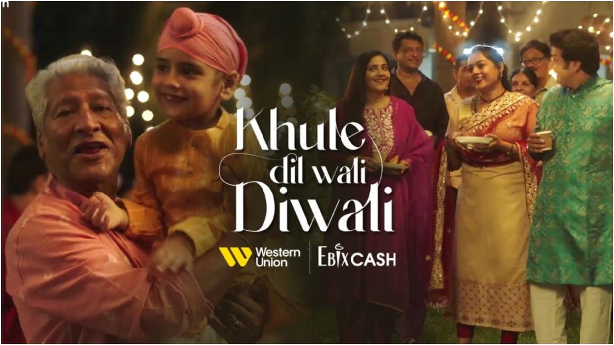 Western Union and EbixCash Launch Heartwarming Campaign Khule Dil Wali Diwali