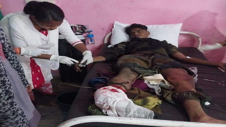 IED Blast Bastar fighter soldier injured in IED blast airlifted to Raipur