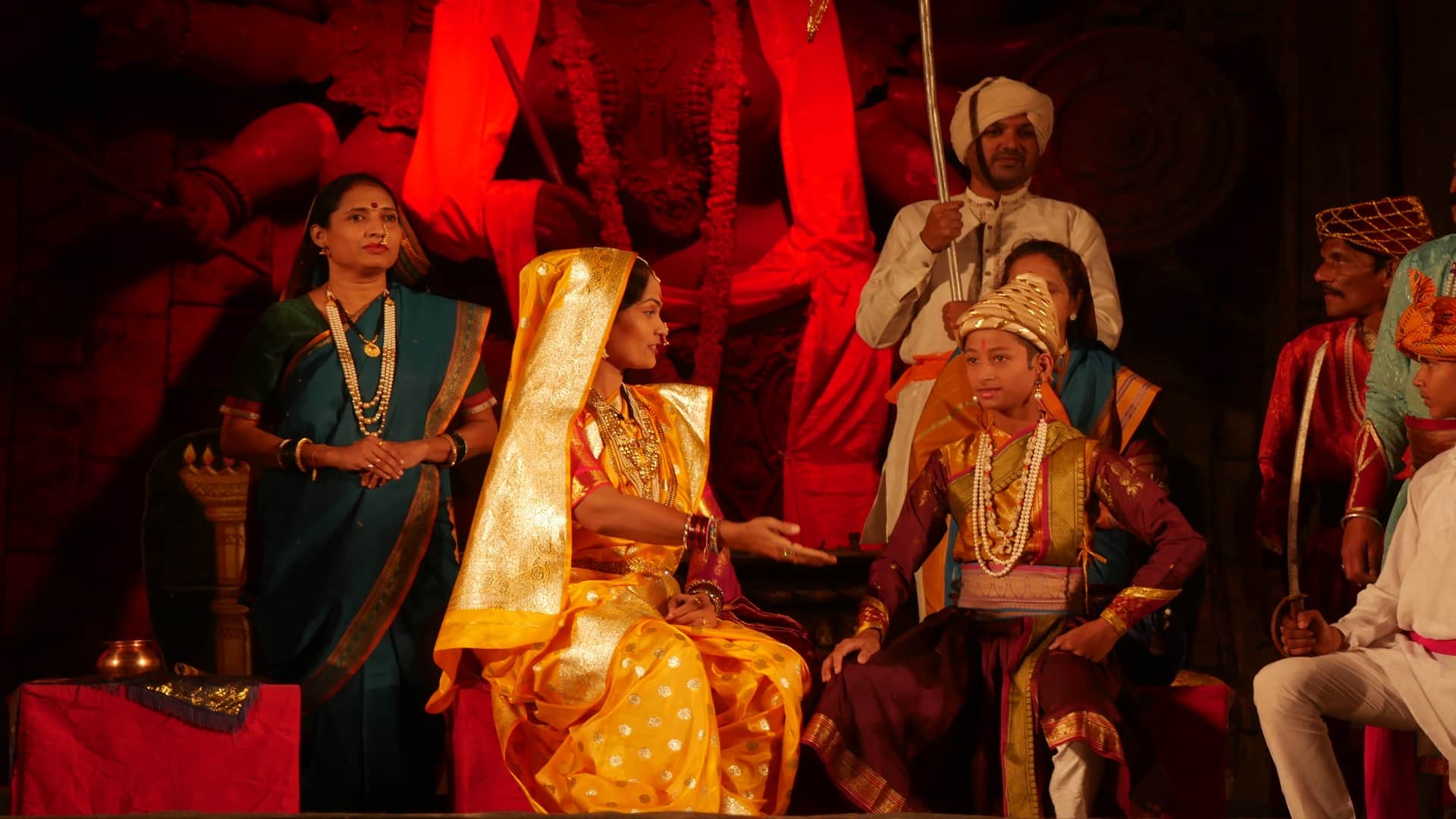 The world's unique play 'Janta Raja' launched in Kashi, Shivaji's coronation left an indelible impression