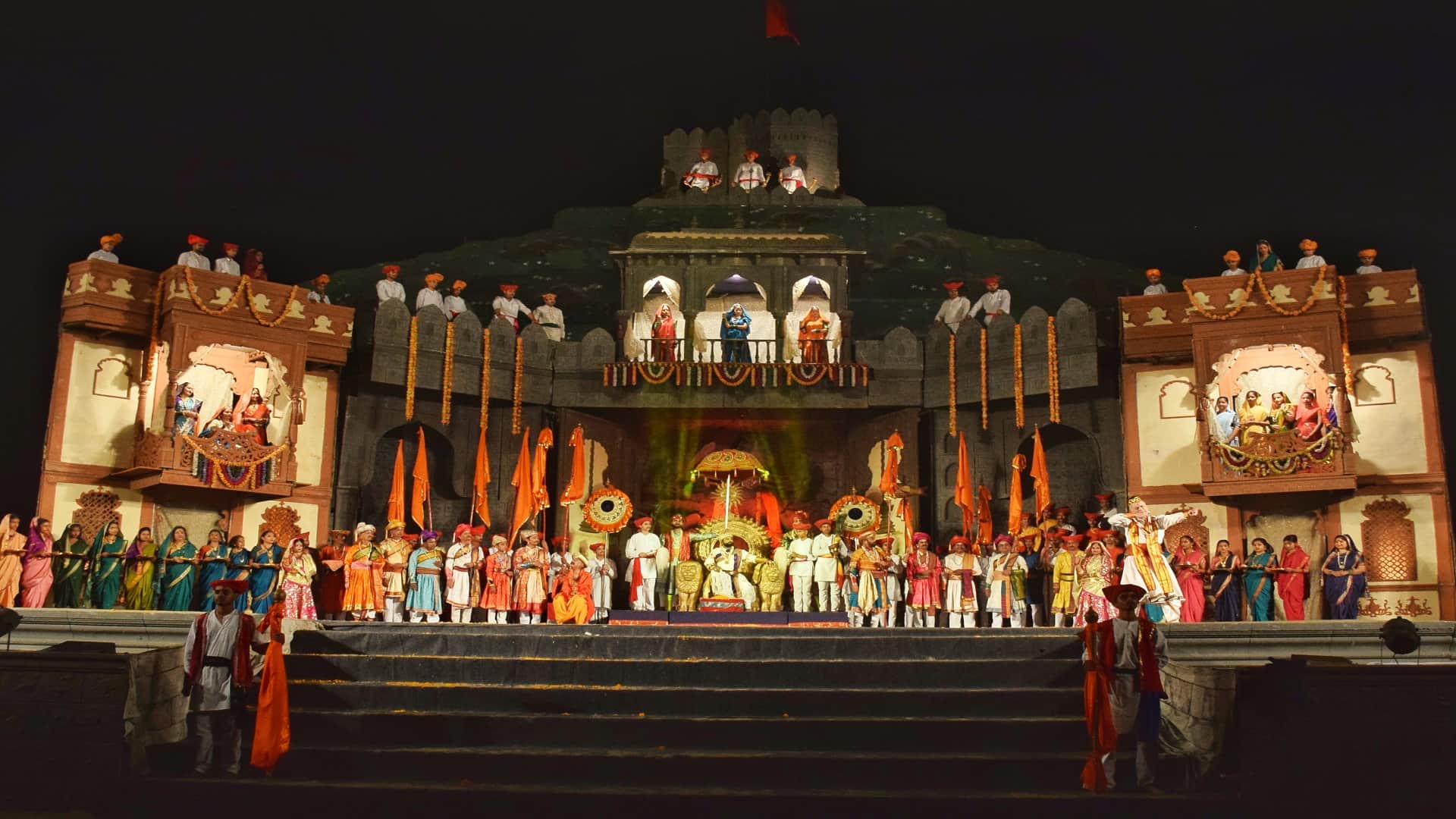 The world's unique play 'Janta Raja' launched in Kashi, Shivaji's coronation left an indelible impression