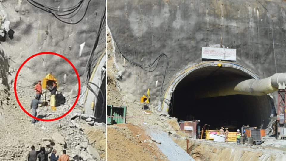 Uttarkashi Tunnel Rescue Baba BokhNag doli reached Silkyara CM also offers prayers