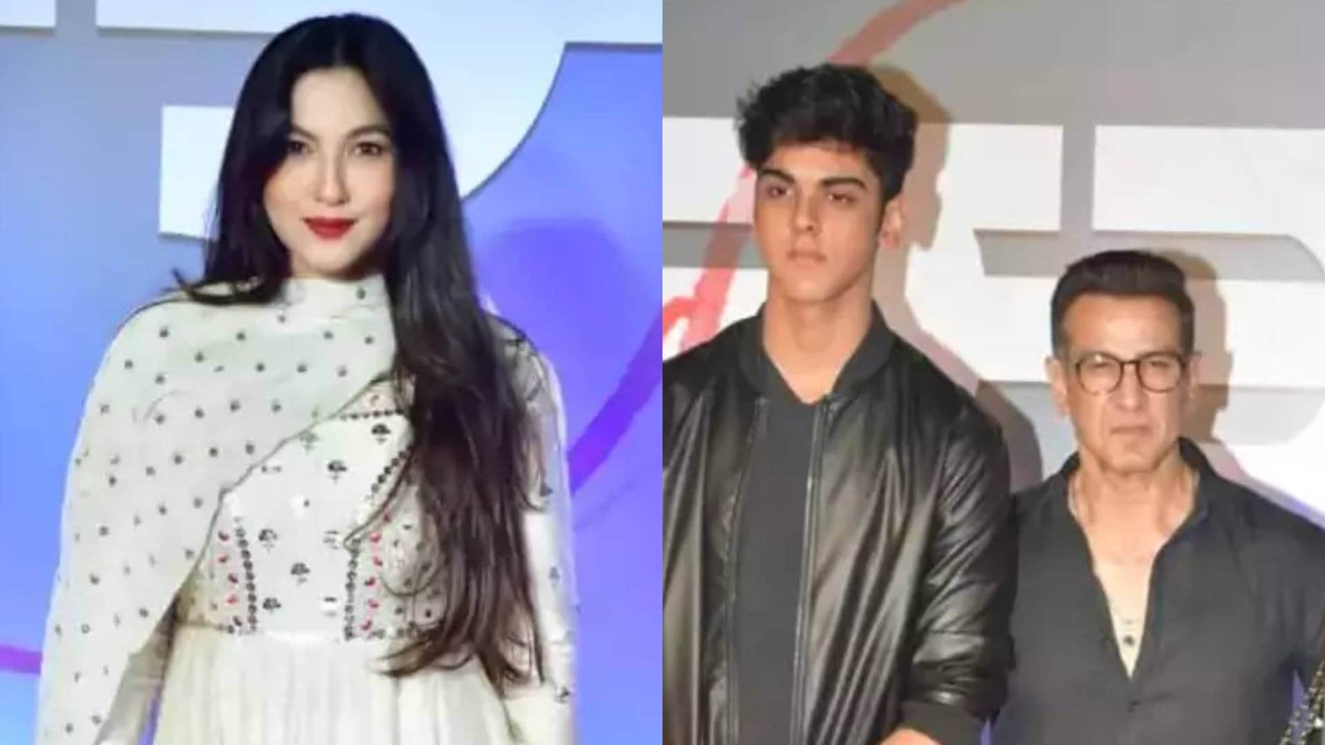 alizeh agnihotri Farrey Screening Katrina Kaif Helen Sunny Deol Karan Deol Ronit Roy has been seen in Event