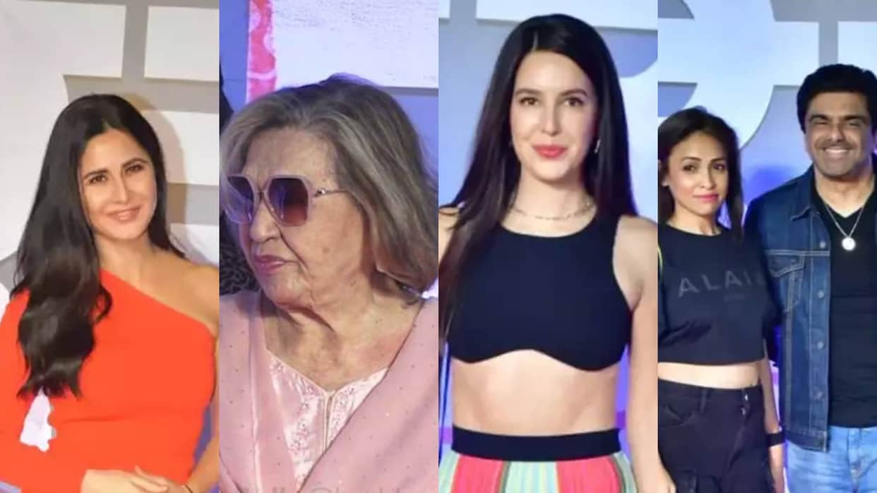 alizeh agnihotri Farrey Screening Katrina Kaif Helen Sunny Deol Karan Deol Ronit Roy has been seen in Event