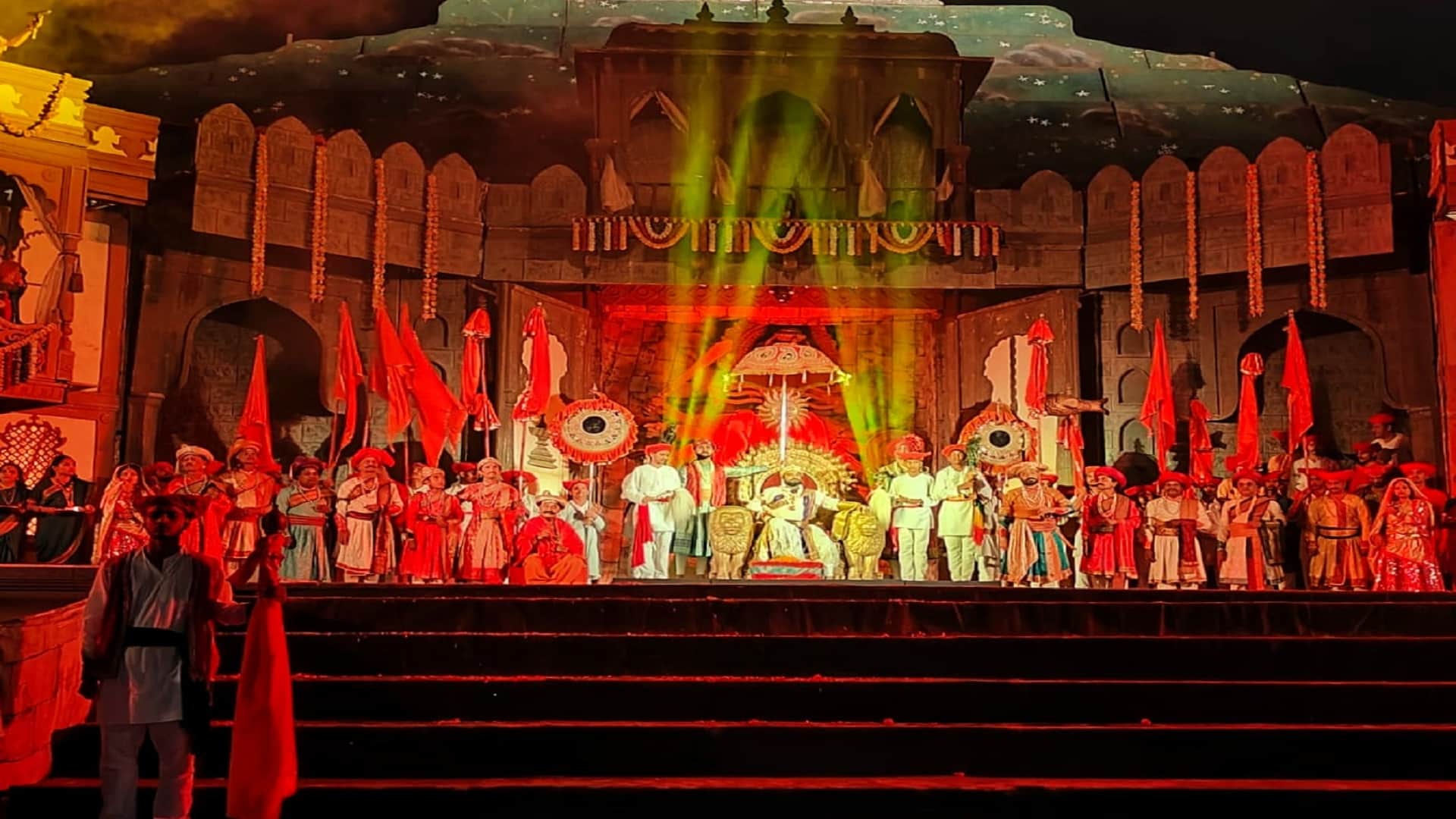 The world's unique play 'Janta Raja' launched in Kashi, Shivaji's coronation left an indelible impression