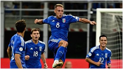 Euro Cup 2024: अगले साल यूरो चैंपियनशिप फुटबॉल टूर्नामेंट में इटली ने बनाई जगह, यूक्रेन से खेला गोलरहित ड्रॉ Euro Cup 2024: Italy made it to next year Euro Championship football tournament, played goalless draw Ukraine