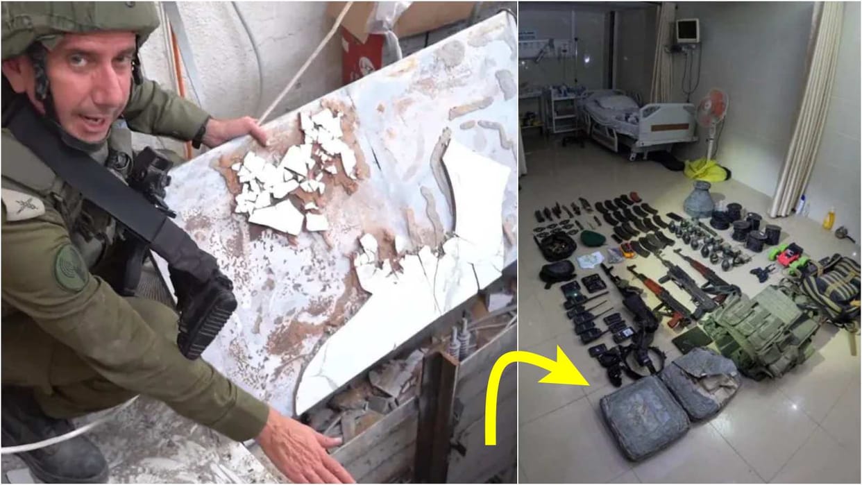 Israel Ehud Barak Gaza Tunnel Al Shifa Hospital Bunker Hamas War Ceasefire