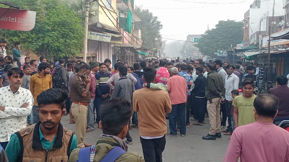 12th class student dies in road accident in Lalitpur