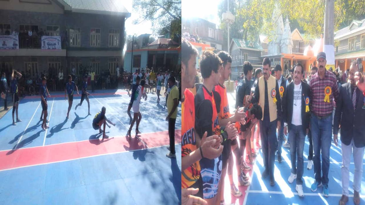 Kabaddi Competition: State level Kabaddi competition started in Rishi Markandeya Temple complex