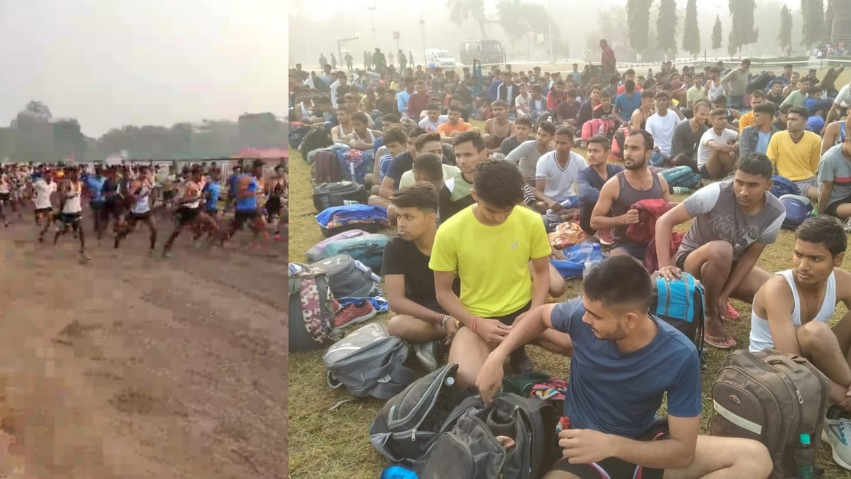 Recruitment for Agniveer starts in Lucknow.
