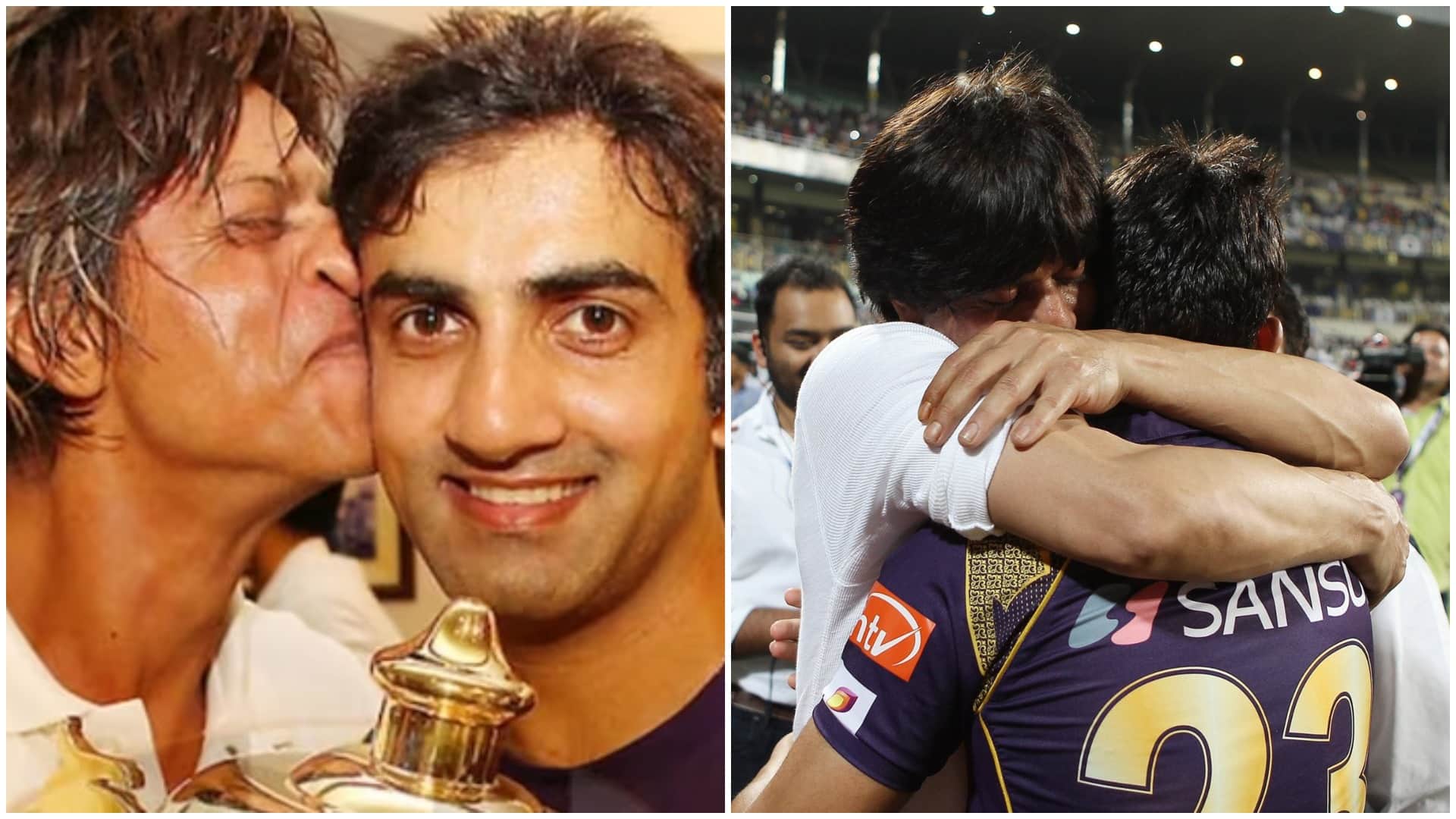 Shah Rukh Khan sent special message to Gautam gambhir to comeback with KKR former cricketer revealed story