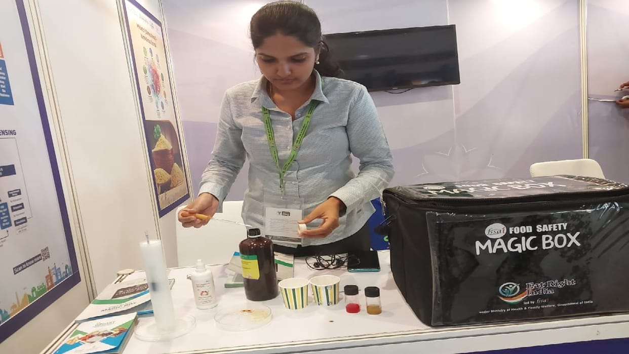 You will be able to easily identify adulteration with magic box