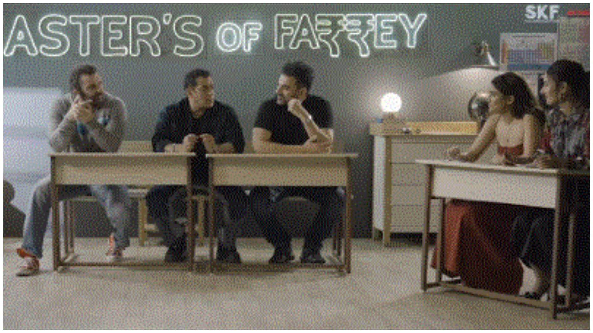 Salman Khan shared fun interaction video to announce that Advance Bookings for Alizeh Agnihotri Farrey starts