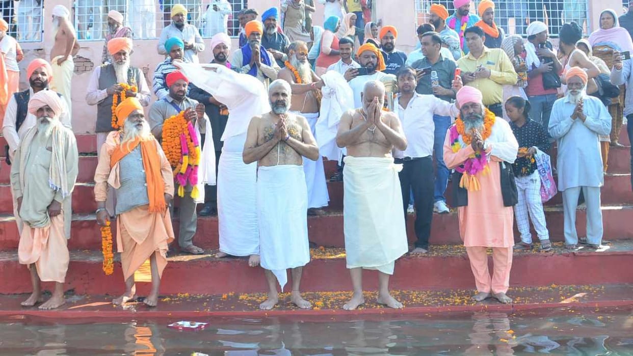 Kapal Mochan mela starts after Shahi Snan in Yamunanagar of Haryana