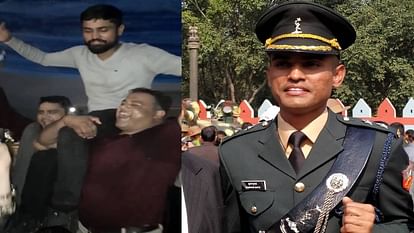 son of Agra was martyred in an encounter with terrorists in Rajouri Jammu