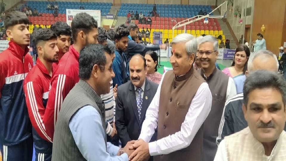 Agriculture Minister Jaiprakash Dalal reached Rohtak, Inaugurated North East John Wrestling Championship