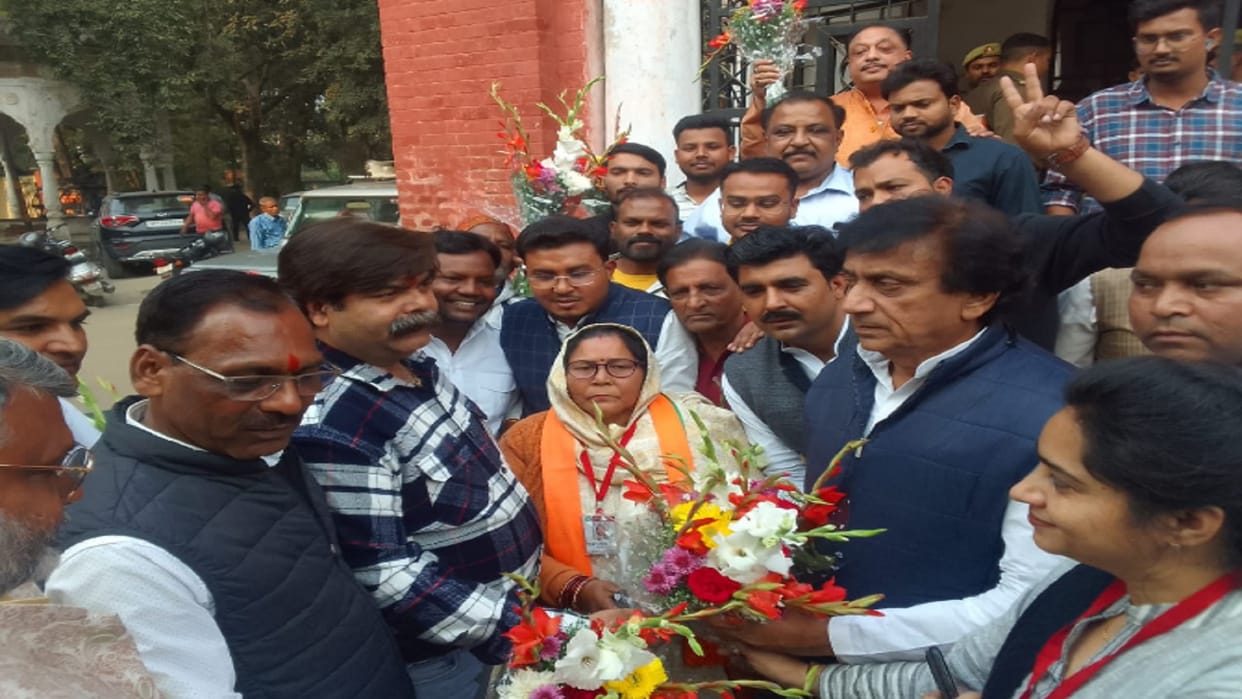 Scheduled Caste Vimal became vice president of executive in Nagar Nigam Meerut