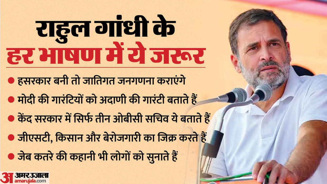 Rajasthan Election 2023 Highlights points of Rahul Gandhi meetings in Assembly Poll PM Modi