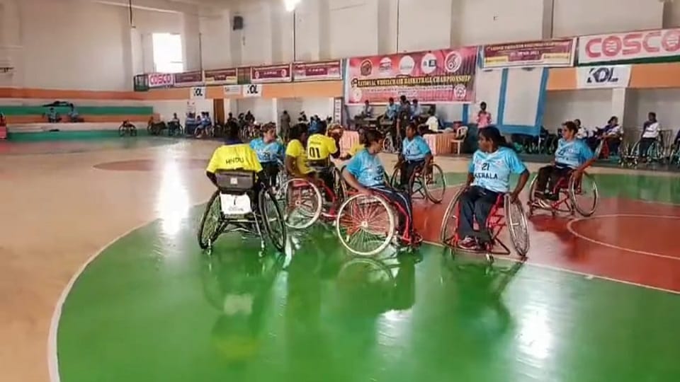 National wheelchair basketball championship begins in Rajnandgaon