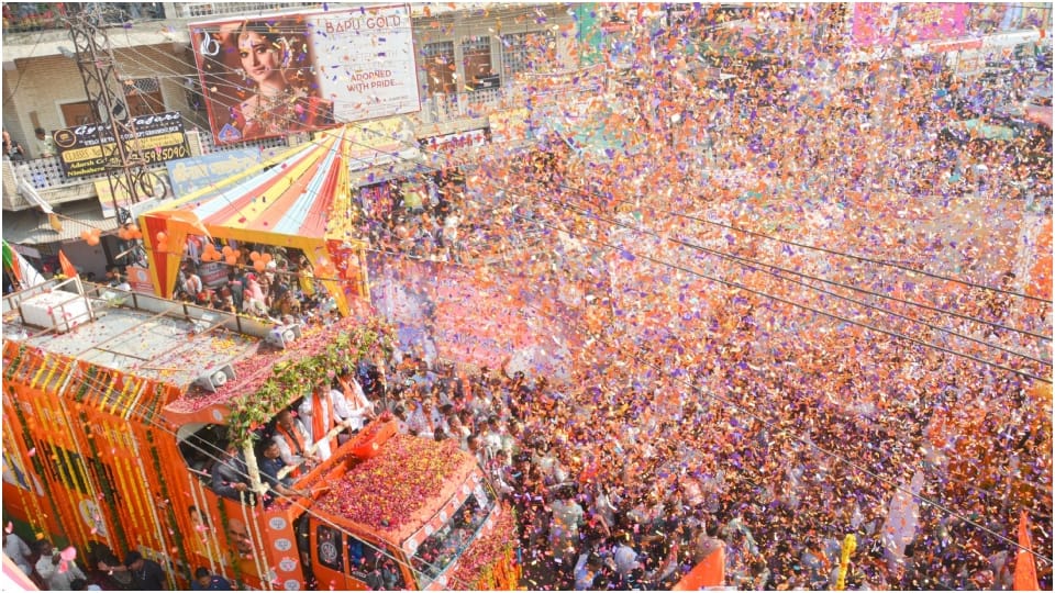 Rajasthan Election 2023 Home Minister Amit Shah road show in Nathdwara and Chittorgarh Hindi news