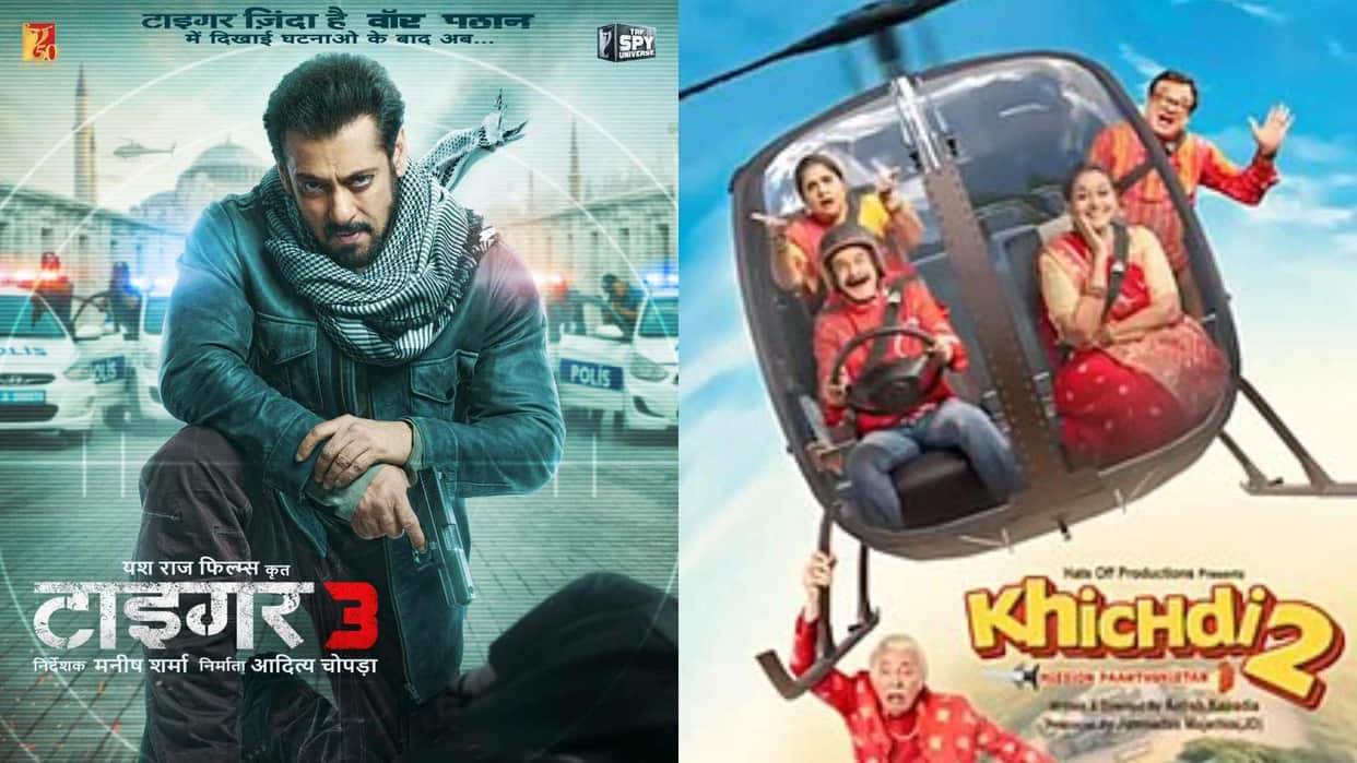 Wednesday Box Office Report Tiger 3 khichdi 2 12th fail latest collection and occupancy Salman Khan