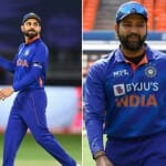 विराट कोहली, रोहित शर्मा और हार्दिक पांड्या