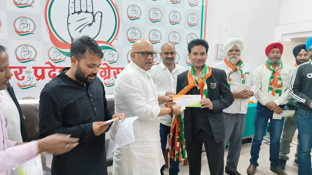 Lucknow News: After Ravi Verma, Pramod Patel will join Congress, Harvinder Singh takes membership