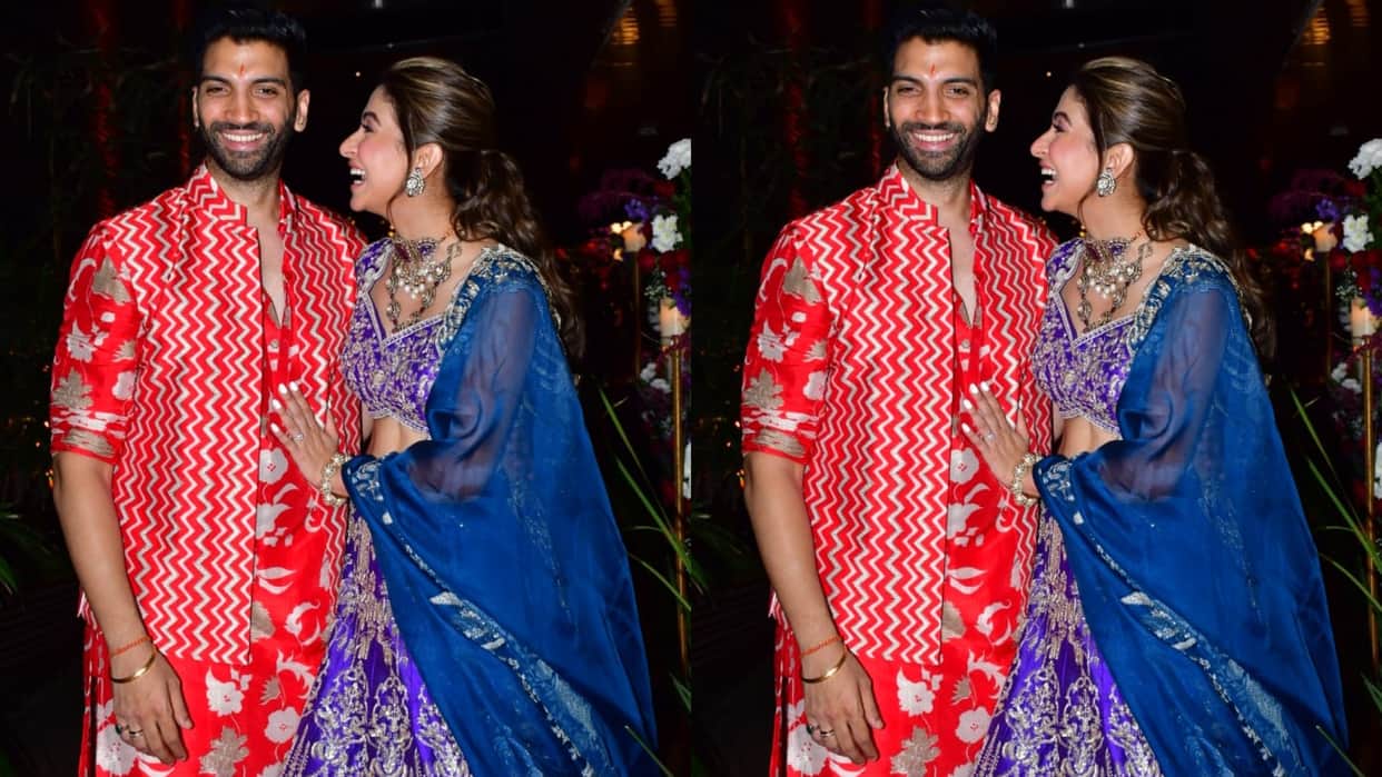 Malvika Raj engagement with Pranav Bagga and jackie shroff, ayesha shroff raveena bhagyashree photos viral