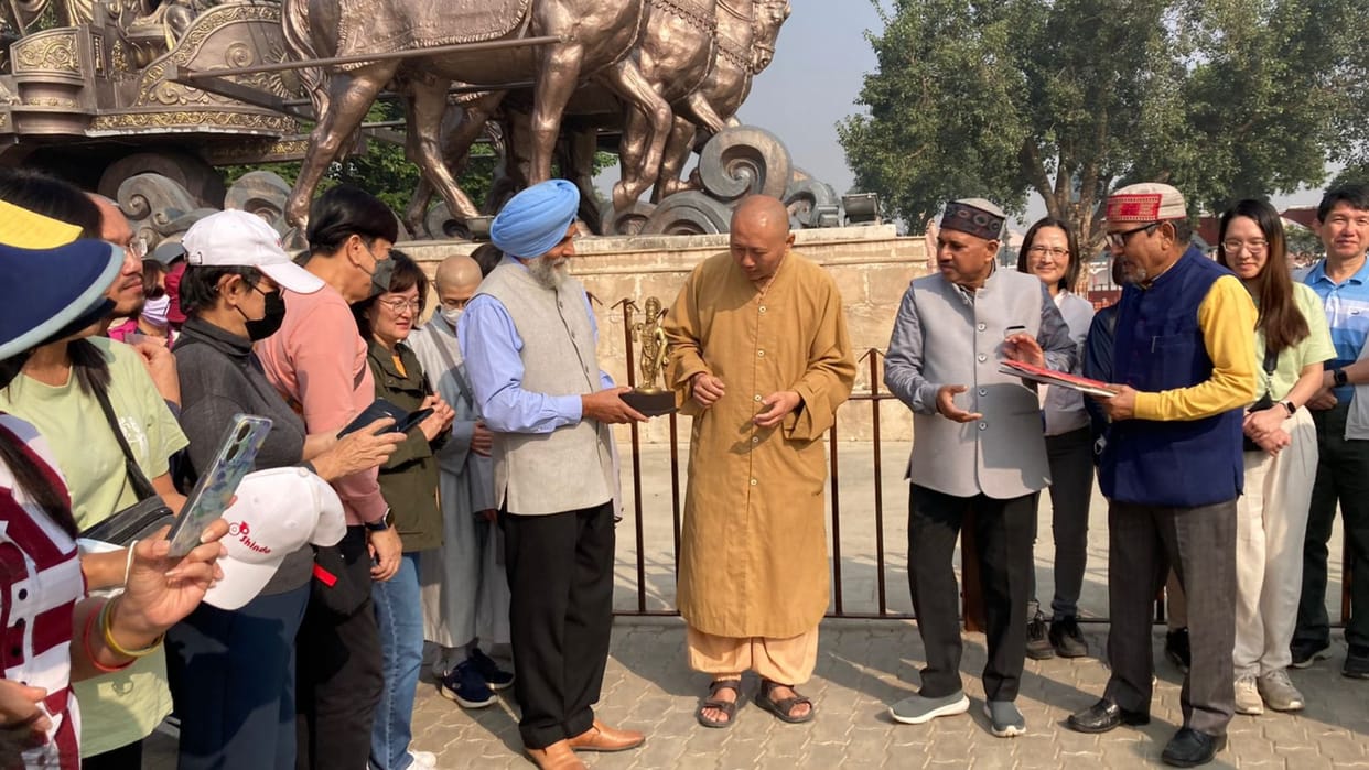 Haryana: Malaysian religious leader reached Dharmanagari Kurukshetra