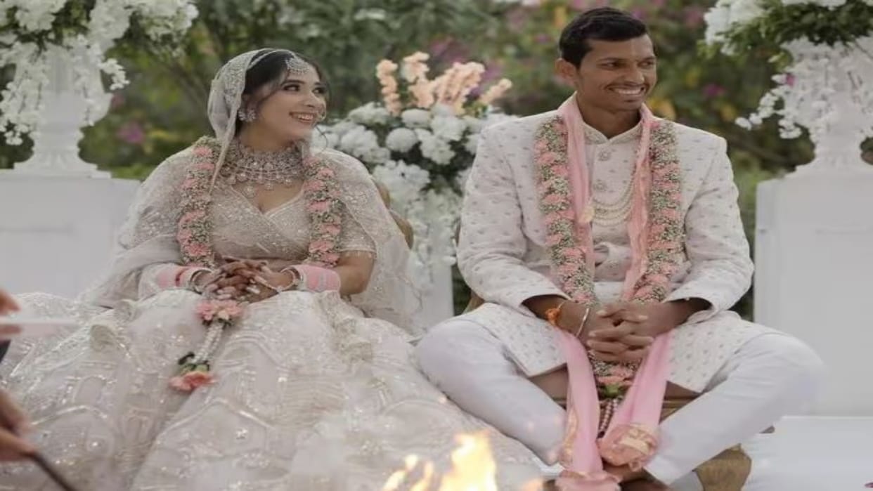 Navdeep Saini Wedding Indian cricketer Navdeep Saini marries Swati Asthana