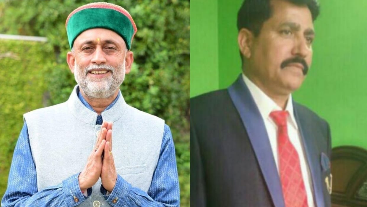 Gopal Nag Mayor of palampur municipal corporation Raj Kumar Deputy Mayor