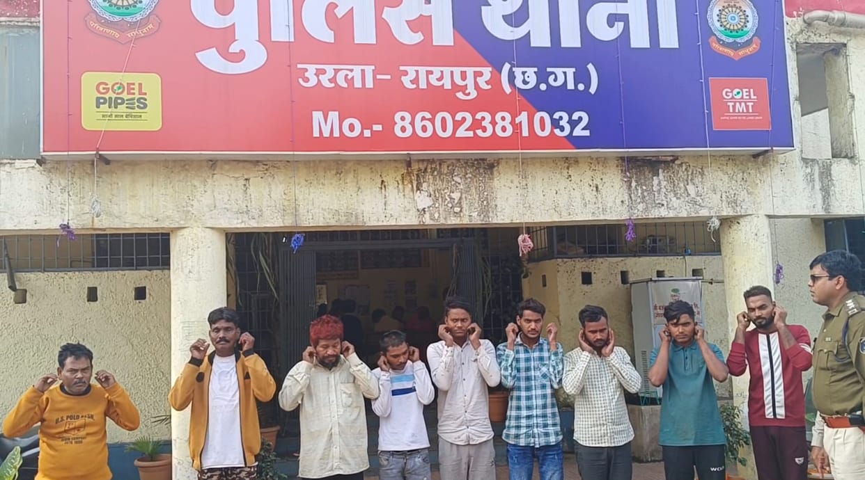 Raipur News: Raipur Police took action against criminals, sent 247 accused to jail