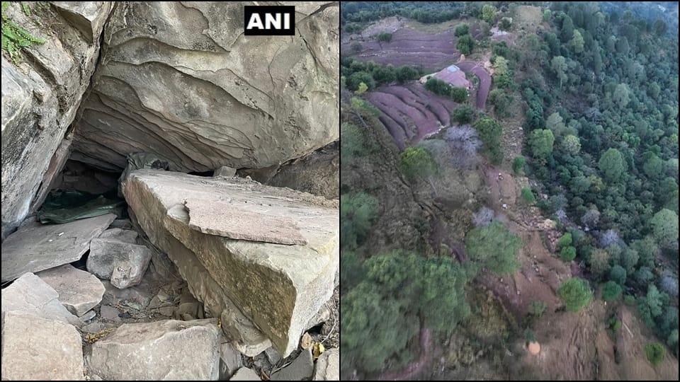 Rajouri encounter: Dreaded terrorists hiding in small cave in dense forest