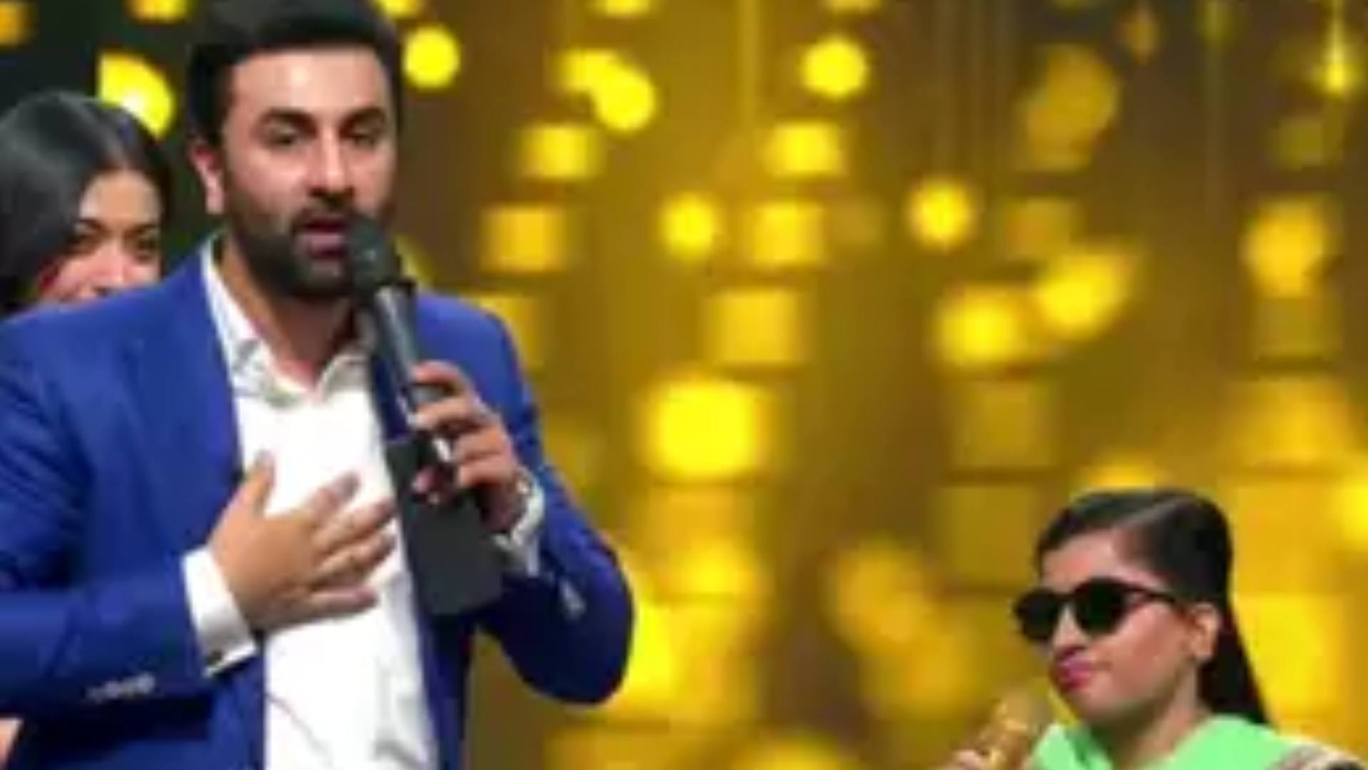 Animal star Ranbir Kapoor Touches Indian Idol 14 Contestant Menuka Poduel Feet Sings Lori For Daughter Raha