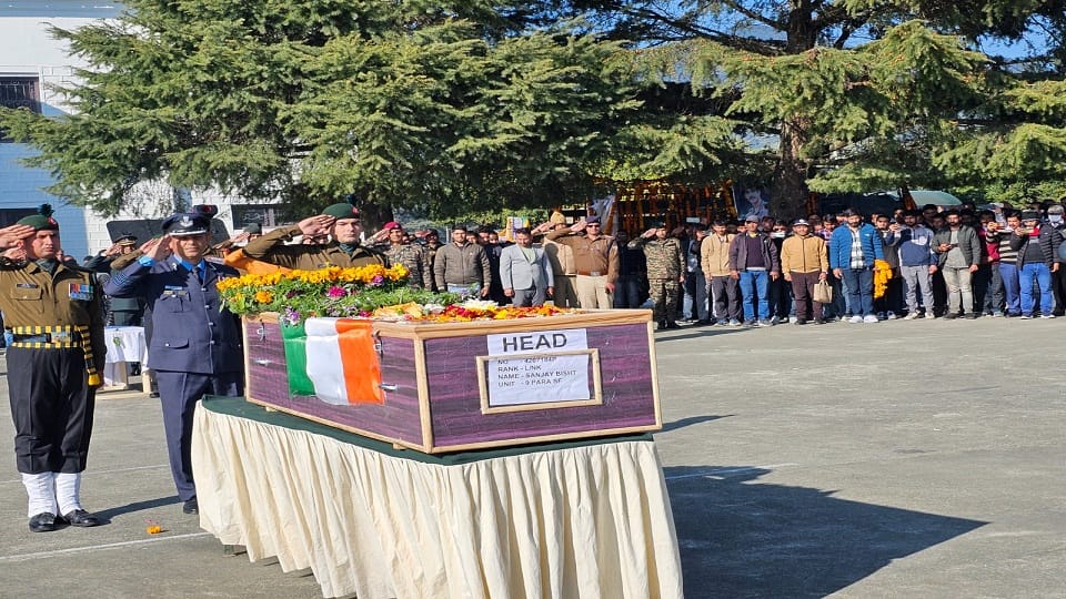 Rajouri Encounter Martyr News: Tribute Paid To Martyr Sanjay Bisht At Sainik School Ghorakhal