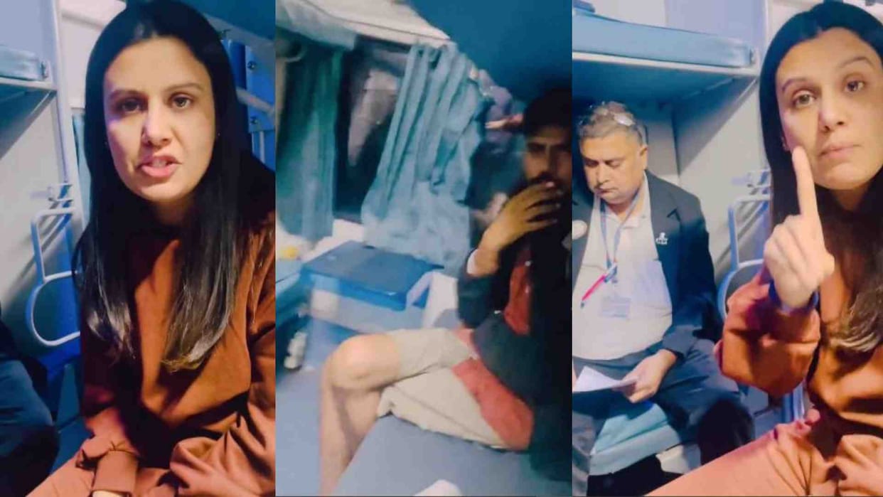 Rajasthan: Drunkards misbehaved with AAP leader Gayatri Vishnoi in the train.