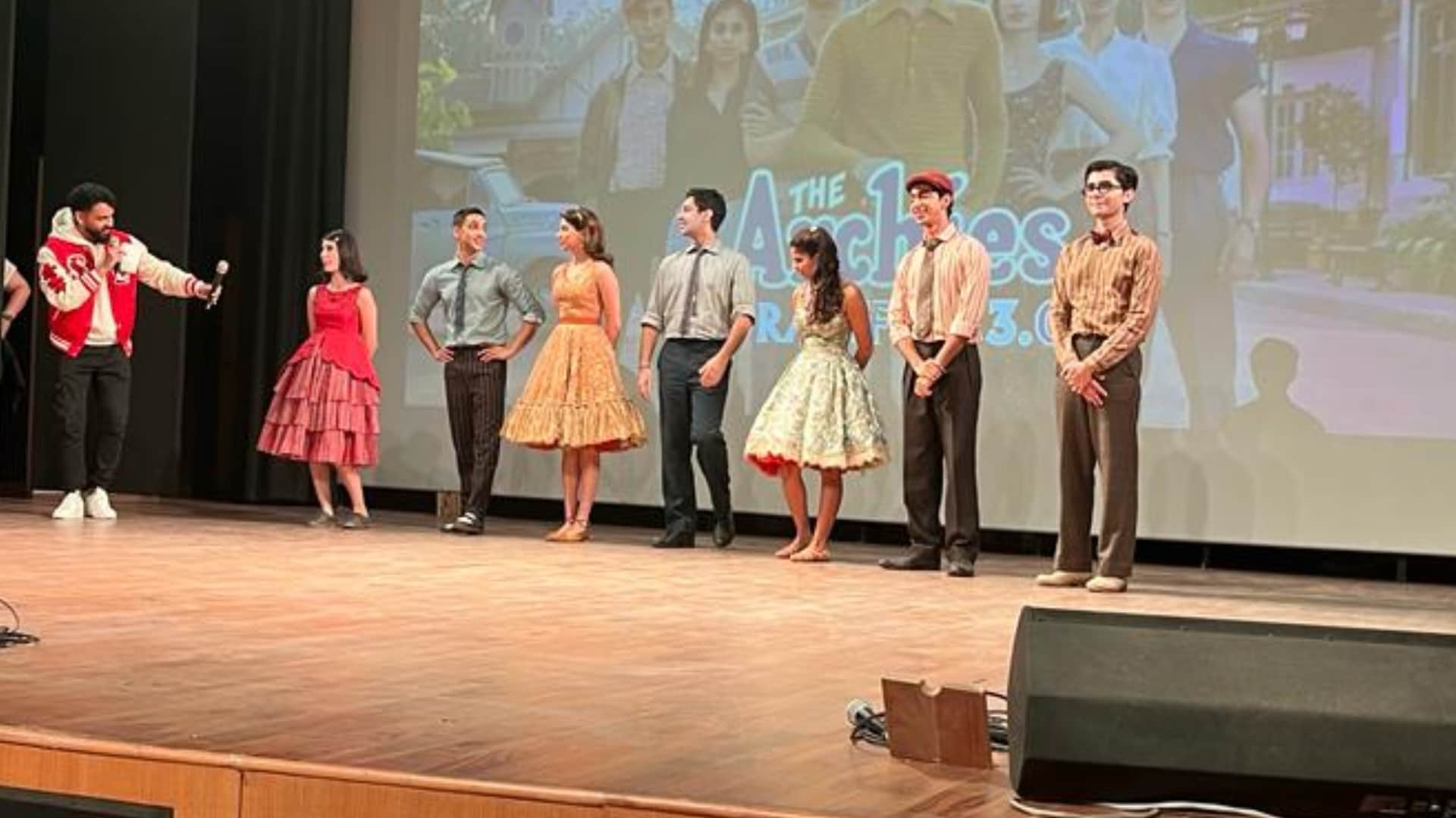 Suhana Khan Khushi Kapoor Agastya Nanda Starrer The Archies team in Delhi Colleges